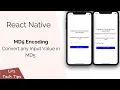 React Native MD5 Encoding Convert any Input Value in MD5