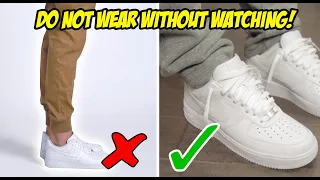 Download 5 MISTAKES YOU'RE MAKING WEARING NIKE AIR FORCE 1's! (MUST WATCH) MP3