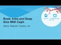 Download Lagu Rook: Intro and Deep Dive With Ceph - Satoru Takeuchi, Cybozu, Inc.