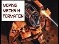 BattleTech Advancing in Formation Classic BT Strategy Tactics