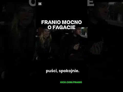 FRANIO MOCNO O FAGACIE😱 #shorts