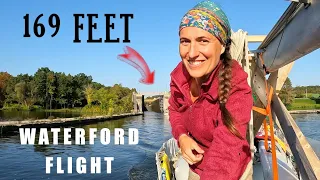 5 LOCKS and 169FT on the Erie Canal [E288]