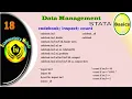 codebook inspect count STATA Data Management Econometrics Melody Mphil P