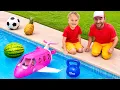 Kids Do SINK or FLOAT - Cool Science Experiments for kids
