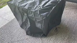 Review Sakeye Fire Pit Cover 30x30x25in Square Waterproof