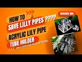 Acrylic Aquarium Fish Tank Lily Pipe Tube Holder from PetzLifeworld how to setup lilly pipe