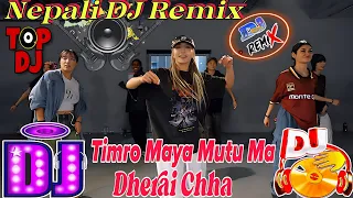 new nepali dj song timro maya muth ma dherai cha new nepali dj remix 2025 dj nepali song