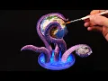 Download Lagu I made an Earth eating Monster / Polymer Clay / Resin