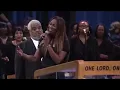 Bishop Paul Morton And Yolanda Adams Duet At Aretha Franklin s Funeral Celebration