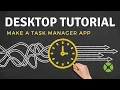 Xojo Desktop Tutorial - Make a Task Manager App using Xojo 2021r3