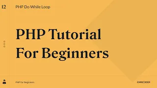 PHP Do While Loop PHP Tutorial for Beginners