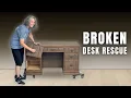 Only the best for my own office a broken FREE desk from Facebook Marketplace