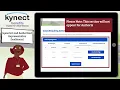 Using the kynect Benefits Dashboard for kynectors and Authorized Representatives