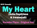 Download Lagu My Heart - Irwansyah, Acha Septriasa (Karaoke Piano)