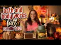 Bath and Body Works Fall Haul w Candle Holders
