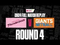 Thunderbirds v GIANTS | Round 4, 2024 | Full Match | Suncorp Super Netball