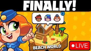 Unlocking Beach World In Squad Busters!