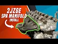 2JZGE - SPA TURBO MANIFOLD INTSALL