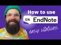 How to Use EndNote for Citation and Referencing Without Messing Up