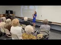 Meteorologist Britley Ritz of WHIO speaks at the November Monthly Luncheon