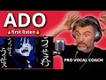 Download Lagu Pro Vocal Coach’s FIRST EVER LISTEN to Ado!! - うっせぇわ (Usseewa)