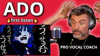 pro vocal coach s first ever listen to ado usseewa 