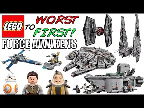 Download MP3 LEGO Worst To First | ALL LEGO Star Wars The Force Awakens Sets!