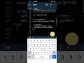 kivymd android app using python and pydroid3