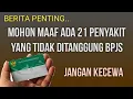 Download Lagu Berita penting ! Mohon maaf ada 21 penyakit yang tidak ditanggung Bpjs kesehatan