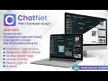 Create Discord Clone ChatNet - PHP Chat Room Private Chat Script