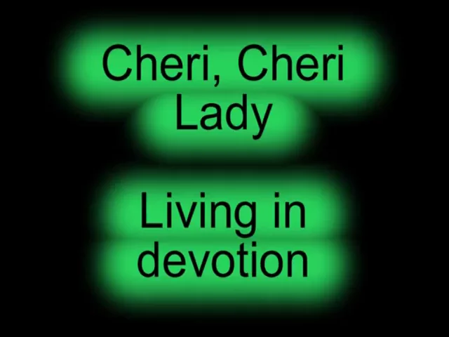 Modern Talking - Cheri, Cheri Lady lyrics (Cover)