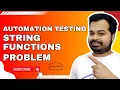 Automation Testing Most Asked String Problems Must Watch Before Your Next Interview