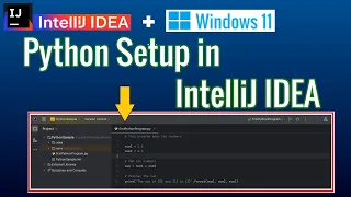 Python Setup in Intellij IDEA Create and run Python program in Intellij idea