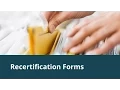 Recertification Forms