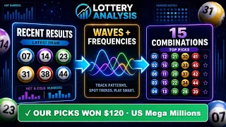 UK Lotto Thunderball US Mega Millions Lottery Analysis Picks LottoAnalyzer