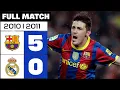 FC Barcelona vs Real Madrid (5-0) MD13 2010/2011 - FULL MATCH