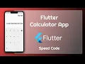 Flutter Calculator App Speed Code VR CODES
