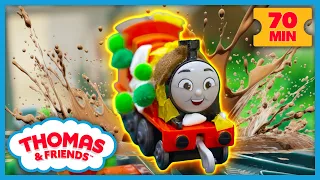 James and the Very Muddy Day! | Thomas & Friends: Watch Out Thomas! | 70 Minutes