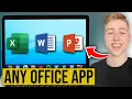How To Install Microsoft Office Exce l Powerpoint Word On Chromebook