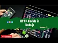 Learn HTTP Module in Node js Lecture 9 Handle Requests Responses Like a Pro