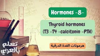 Thyroid Parathyroid Hormones Synthesis Function Regulation هرمونات الغدة الدرقية وجارات الدرق 