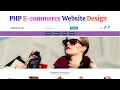 PHP E-commerce Website With Admin Panel By NonTechBg Jquery Plugin PHP Dashboard PHP CMS