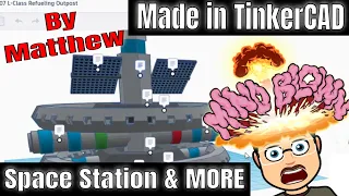 Tinkercad Space Station Wizard library by Matthew Designer Showcase