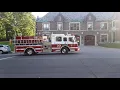 Larchmont Engine 33 backing into quarters after returning from a call 6-21-19