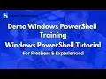 Demo Windows PowerShell Training Windows PowerShell Tutorial For Beginners