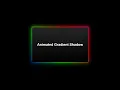 Animated Gradient Shadow Effects - Drop Shadow with Gradient