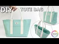 Download Lagu [DIY] Easy \u0026 Cute!! Tote Bag Sewing Project | Perfect for Beginners 🥰