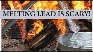 Acorn to Arabella – Journey of a Wooden Boat – Episode 16: Melting Lead