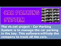 How to make VB net Project Car Parking System with Synopsis and Demo VB115