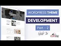 WordPress Theme Development - Part 2 How to Develop Menubar and Widgets